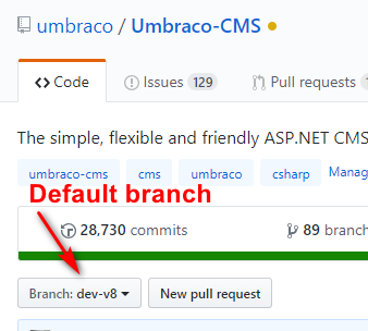 Which branch should I target?